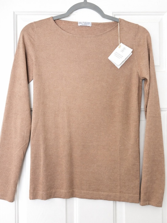Brunello Cucinelli Tops - Brunello Cucinelli Cashmere Sweater top small New with tags